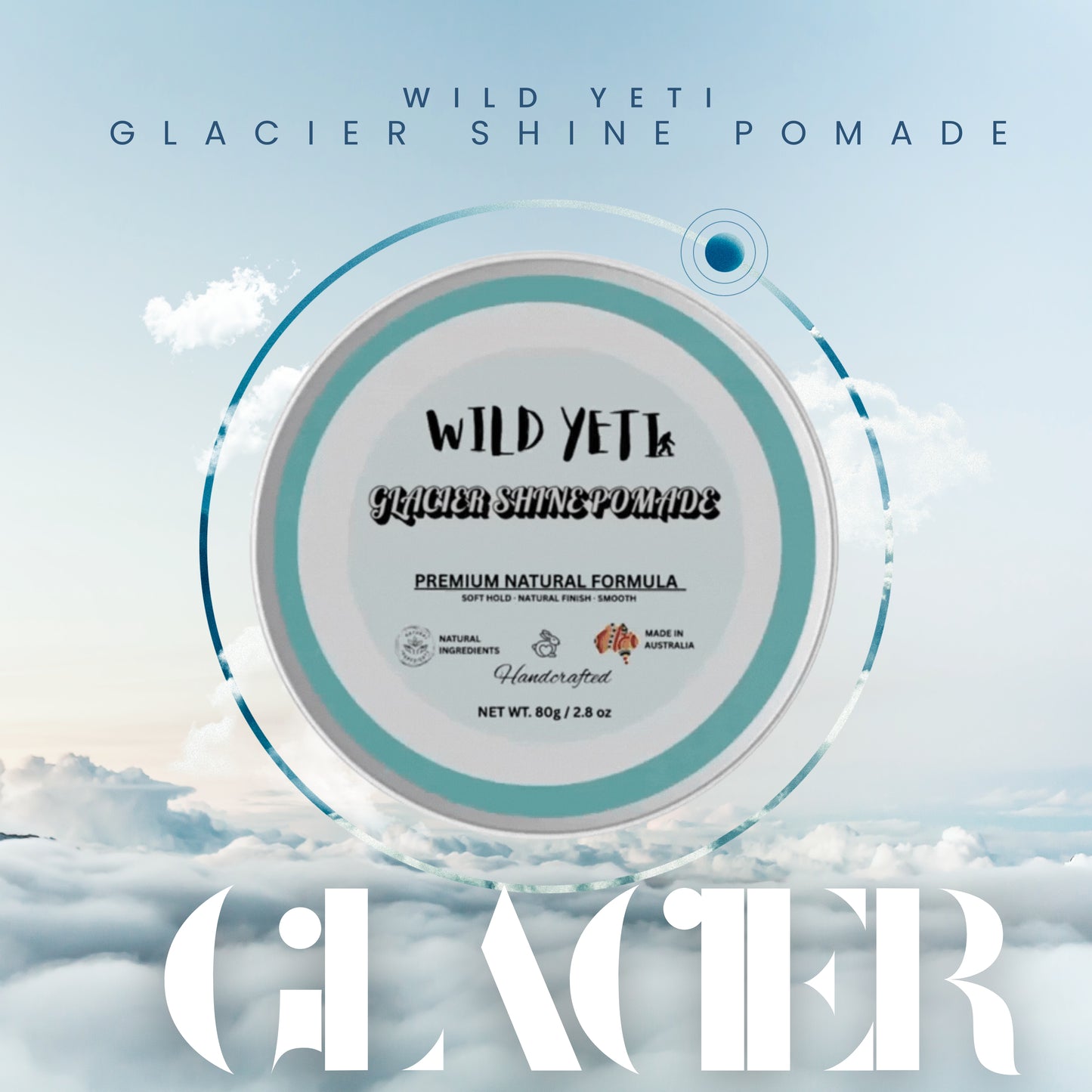 π COMING SOON! Glacier Shine Pomade